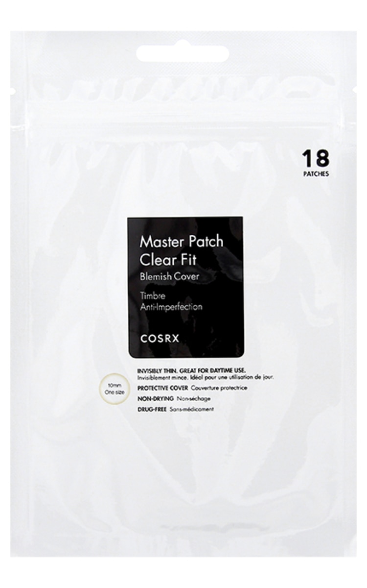 COSRX COSRX Master Patch Clear Fit attīroši plāksteri problemātiskai ādai, 18gab. 18 gab.