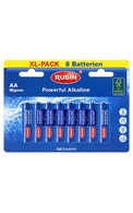  RUBIN undefined RUBIN AA Mignon LR6 батарейки, XL упаковка, 8шт. 