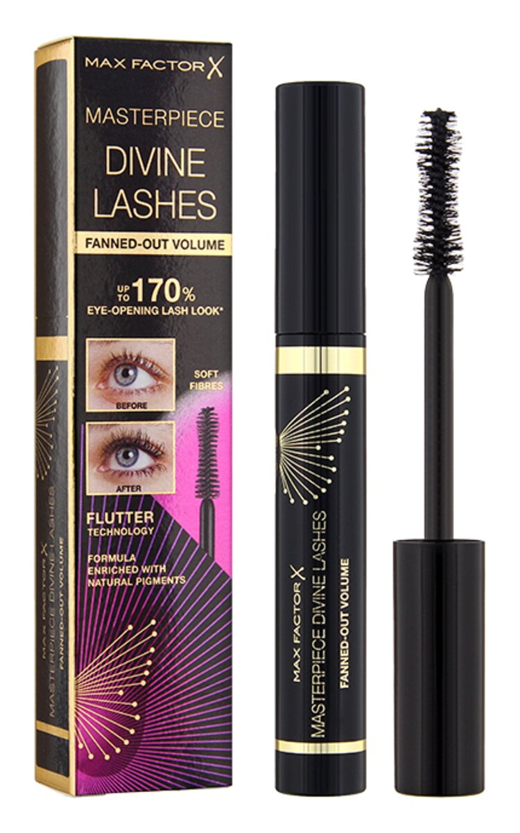 MAXFACTOR MAXFACTOR Masterpiece Divine Lashes skropstu tuša, Rich Black, 8ml Ultra Black