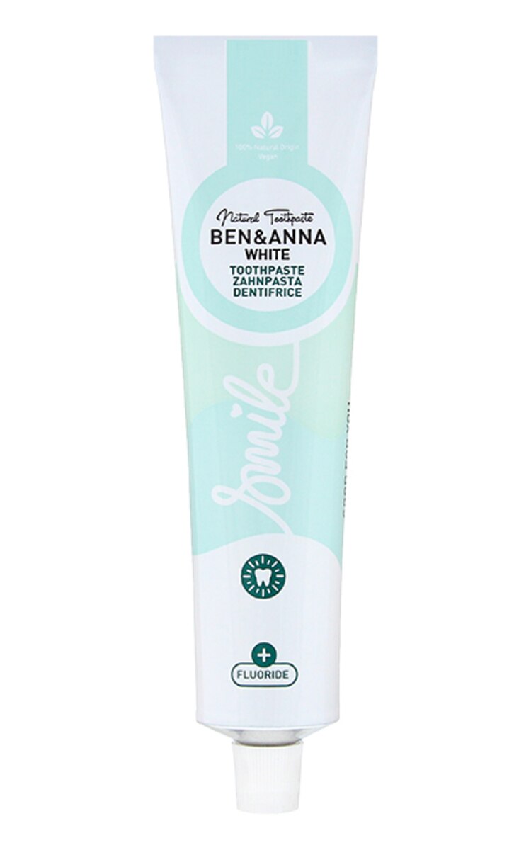 BEN&ANNA BEN&ANNA White zobu pasta, 75ml