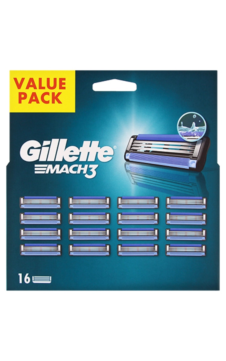 GILLETTE GILLETTE Mach3 кассеты, 16шт. 16 шт