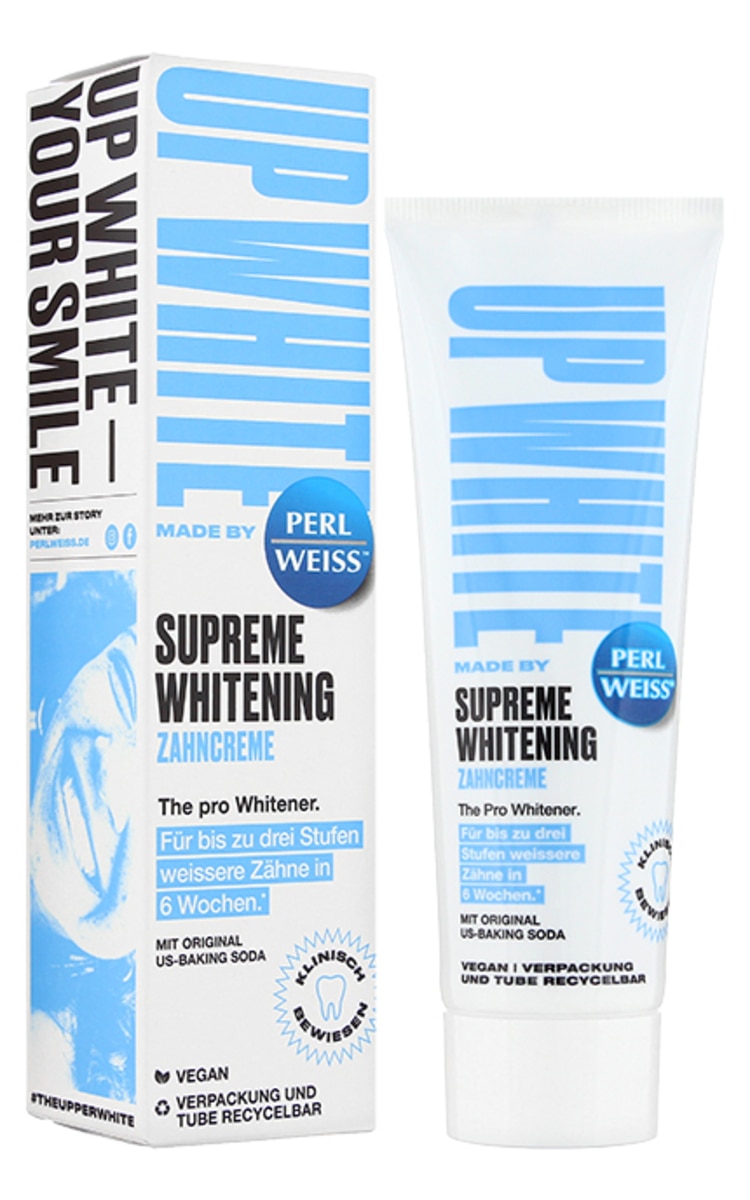 PERLWEISS Up White Supreme Whitening отбеливающая зубная паста, 75мл