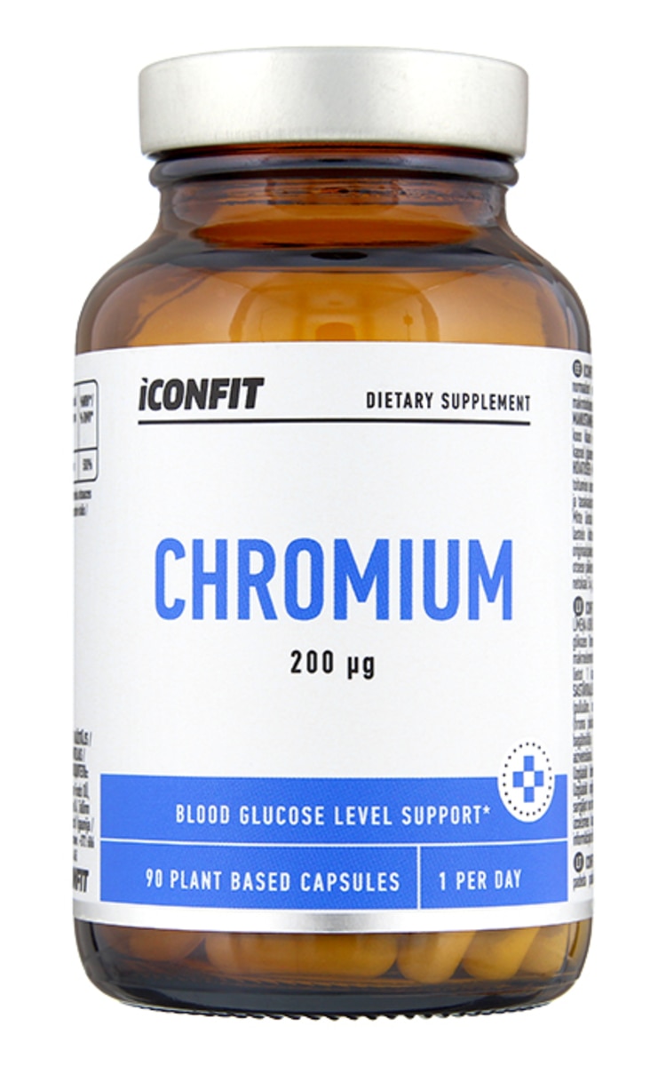 ICONFIT ICONFIT Chromium пищевая добавка, N90, 90 капсул