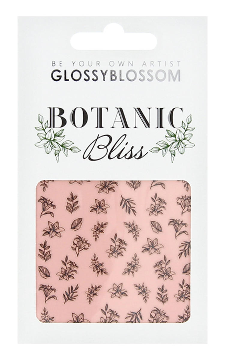 GLOSSY BLOSSOM Botanic 0185 наклейки для ногтей 1 шт