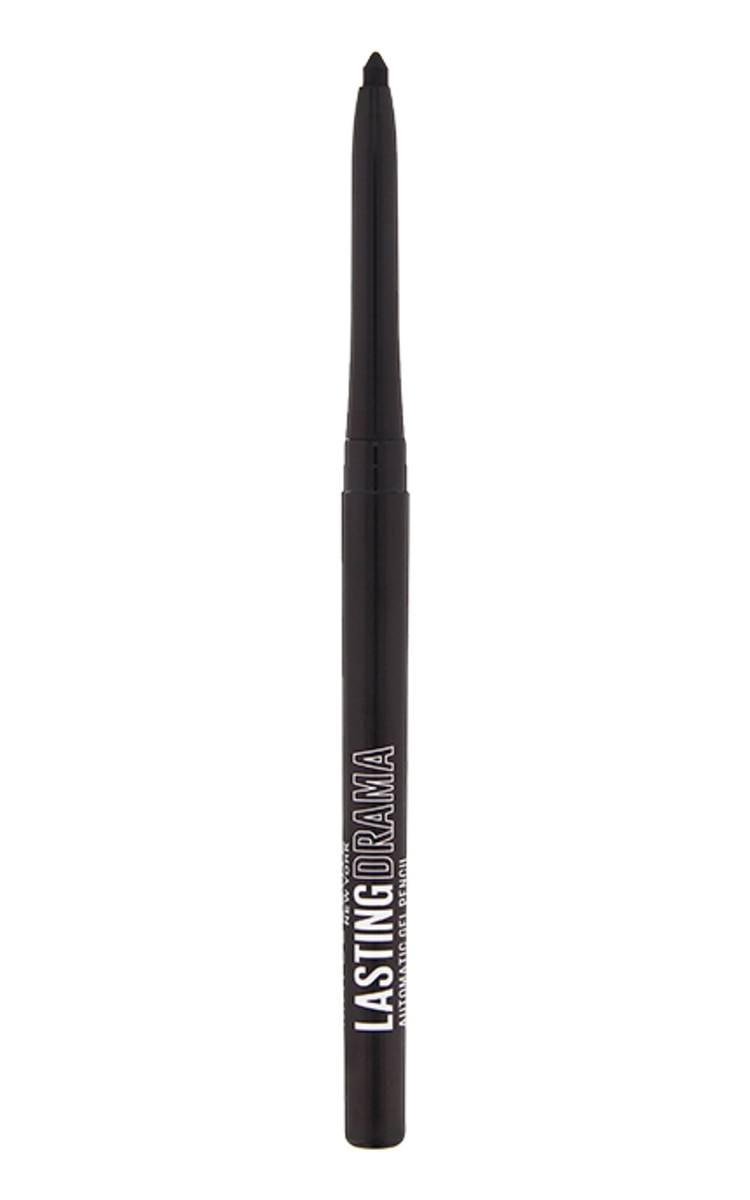 MAYBELLINE MAYBELLINE Lasting Drama Automatic Gel acu laineris, 10 Midnight Black, 1gab. Ultra Black