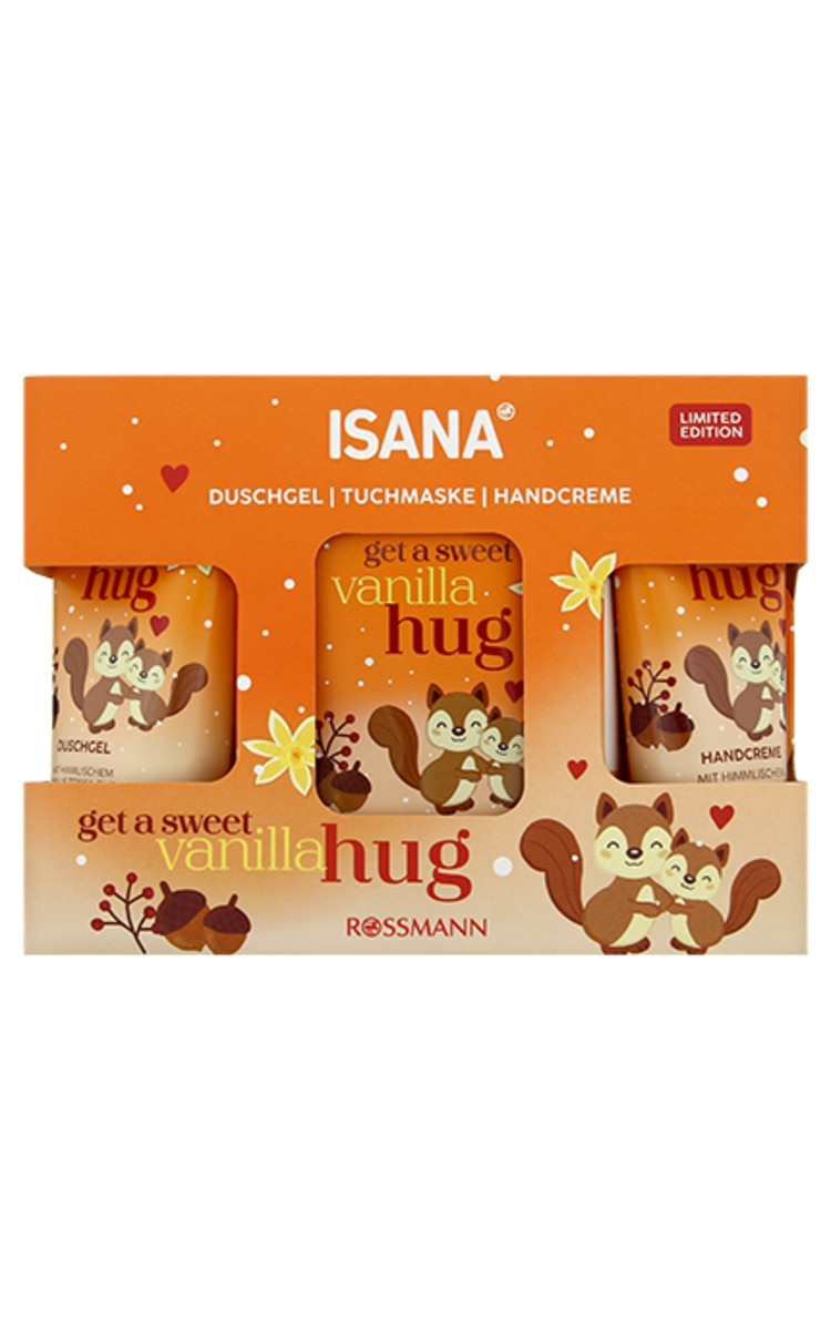 ISANA ISANA Get a sweet Vanilla Hug dāvanu komplekts