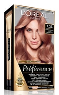 PREFERENCE Краска для волос, 7.23 Dark Rose Gold