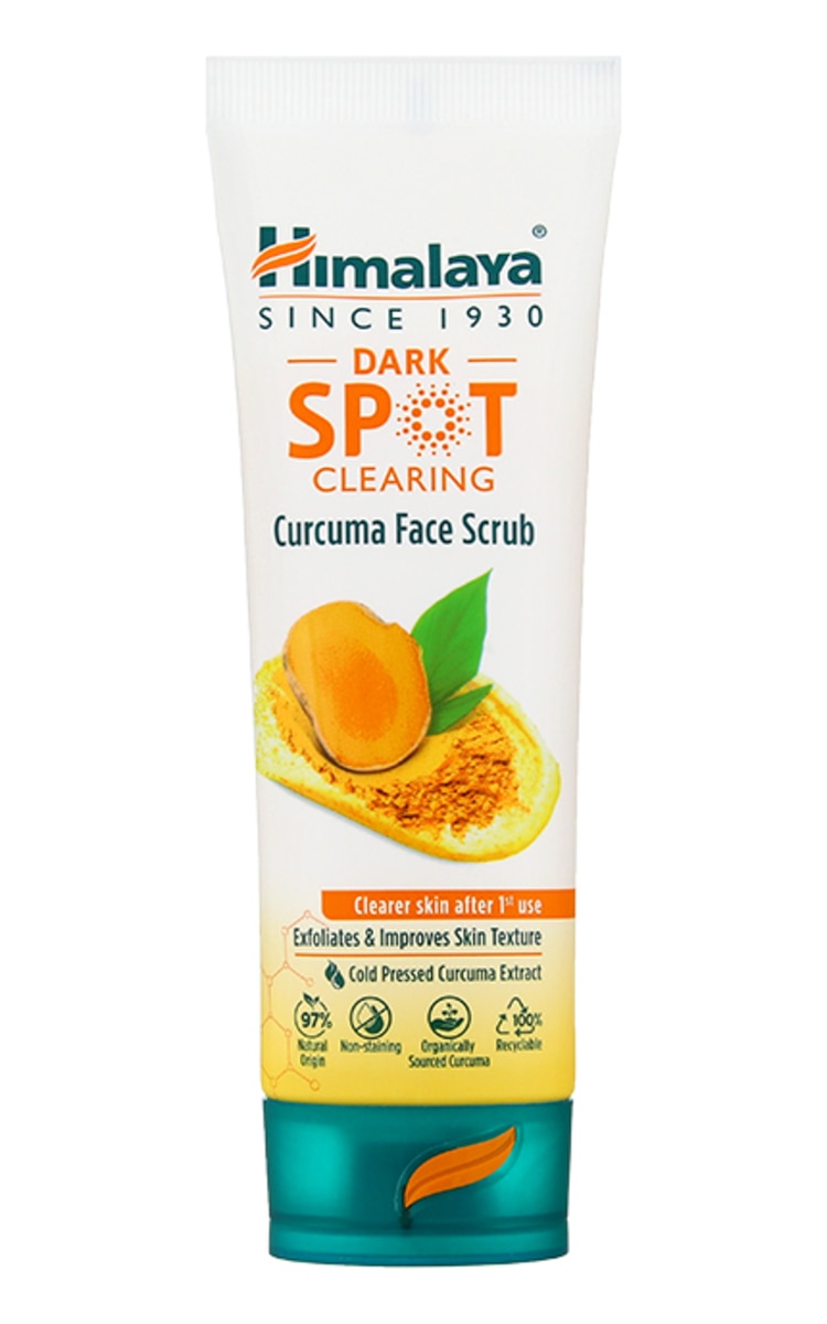 HIMALAYA HIMALAYA Dark Spot Clearing Curcuma attīrošs skrubis sejai, 75ml 75 ml