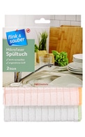  FLINK&SAUBER undefined FLINK&SAUBER Tряпка для мытья посуды из микрофибры, 2шт.  