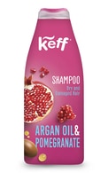  KEFF undefined KEFF Pomegranate & Argan Oil šampūns sausiem un bojātiem matiem, 500ml  