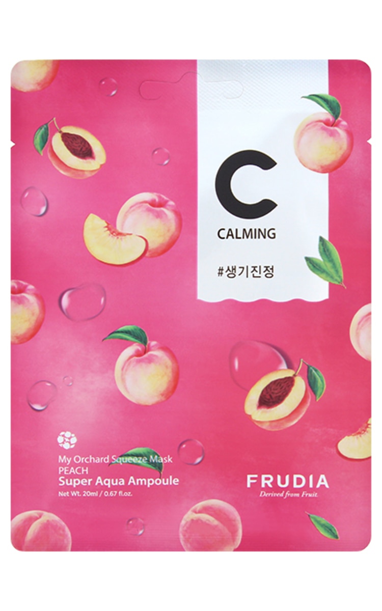 FRUDIA FRUDIA My Orchard Calming nomierinoša sejas maska ar persiku ekstraktu, 1gab.