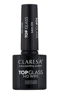 CLARESA Top Glass No Wipe верхнее покрытие для гель-лака, 5г