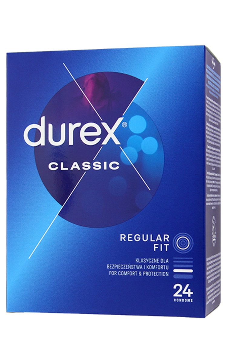 DUREX DUREX Classic prezervatīvi, 24gab.