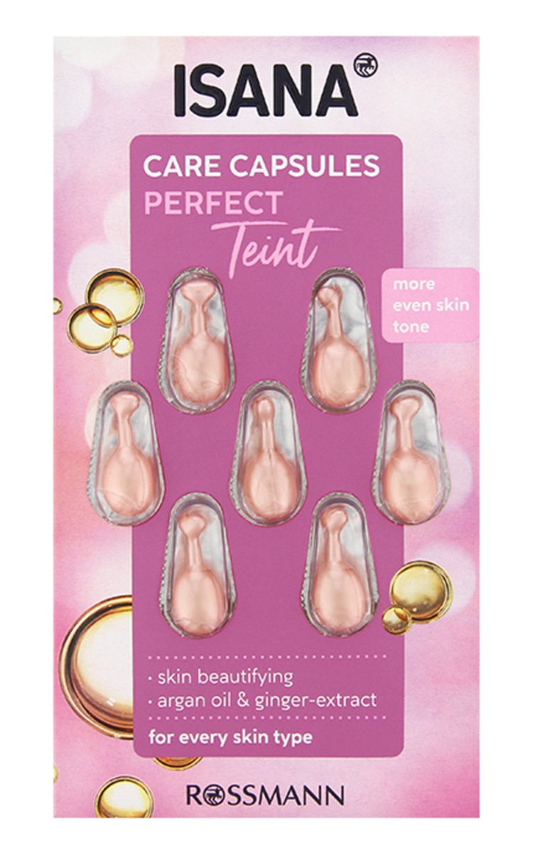 ISANA ISANA Perfect Teint kapsulas sejas ādai, 7x0,38ml 7 gab.