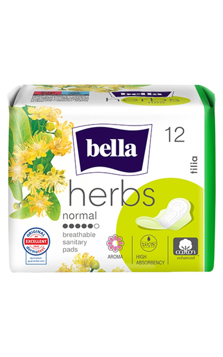 BELLA BELLA Herbs Tilia гигиенические прокладки, 12шт. 12 шт