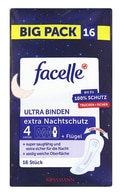 FACELLE Ultra Night higiēniskās paketes, 16gab.