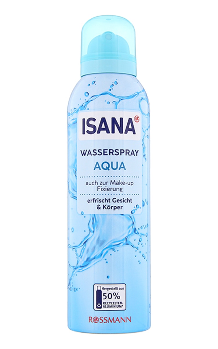 ISANA ISANA Wasser Spray Aqua atsvaidzinātājs sejai un ķermenim, 150ml 150 ml