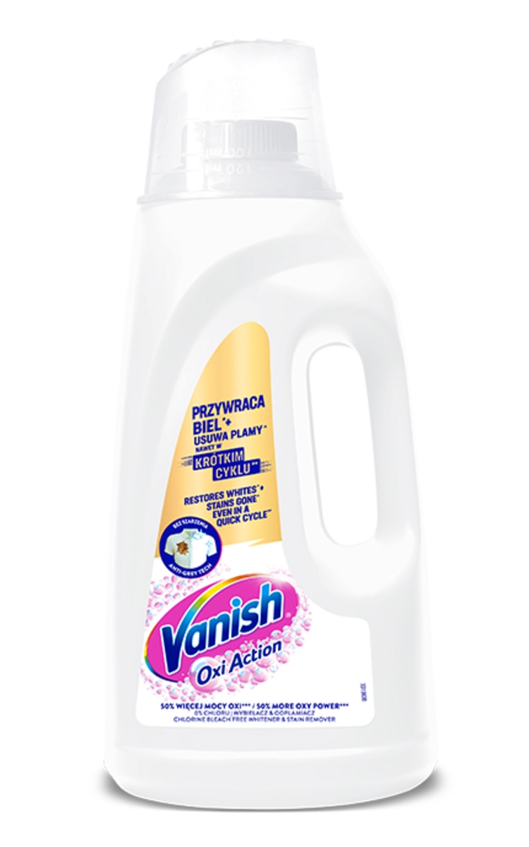 VANISH VANISH Oxi Action гель для удаления пятен с белого белья, 2л