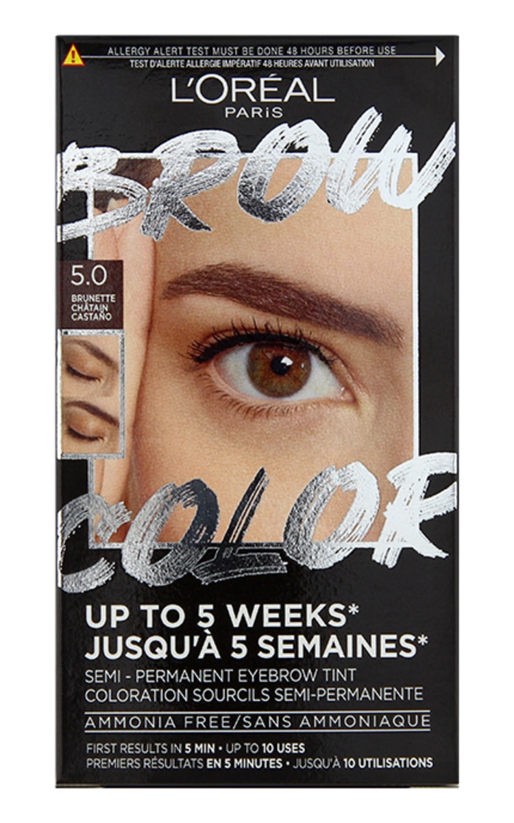 L`OREAL PARIS L`OREAL PARIS Brow Color краска для бровей, 5.0 Brunette, 1шт. Brunette