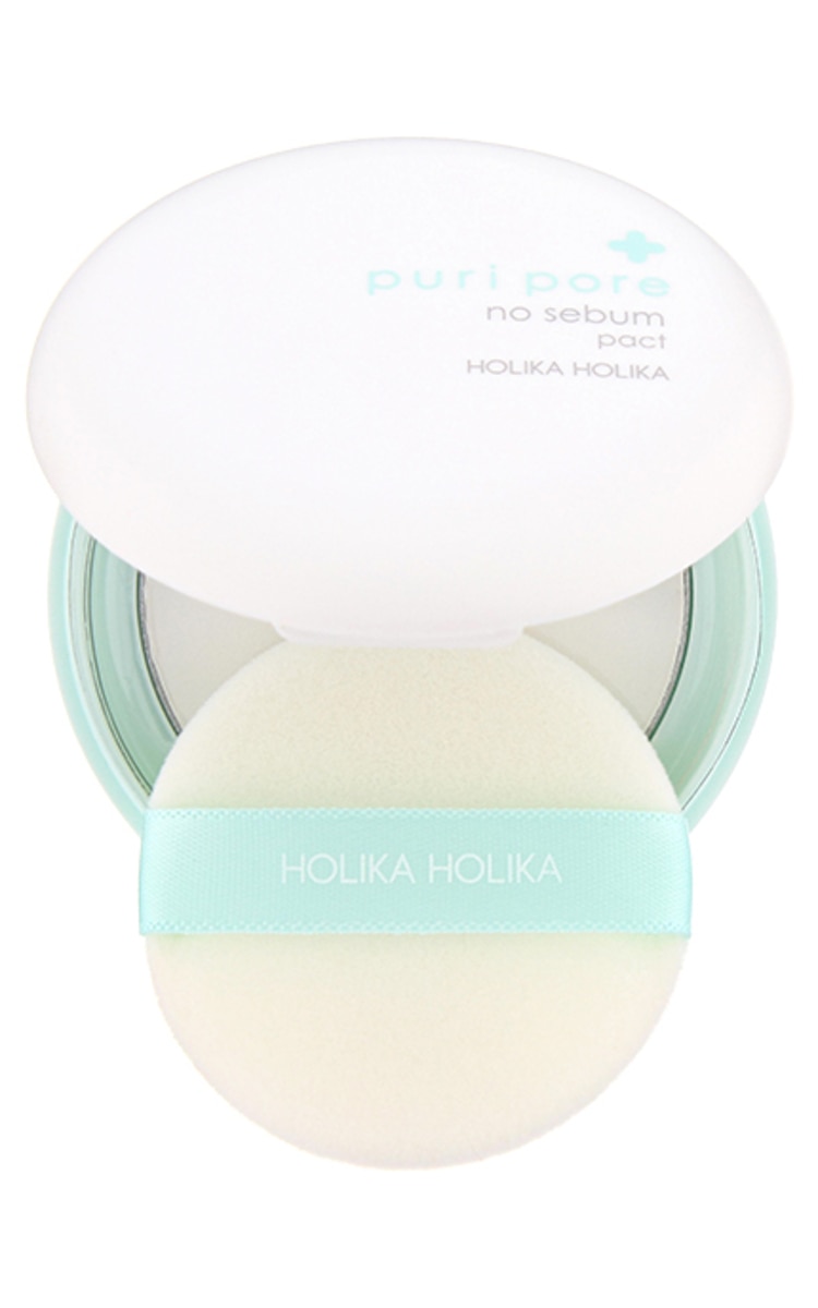 HOLIKA HOLIKA HOLIKA HOLIKA Puri Pore No Sebum Pact sejas pūderis, 8g 8 g