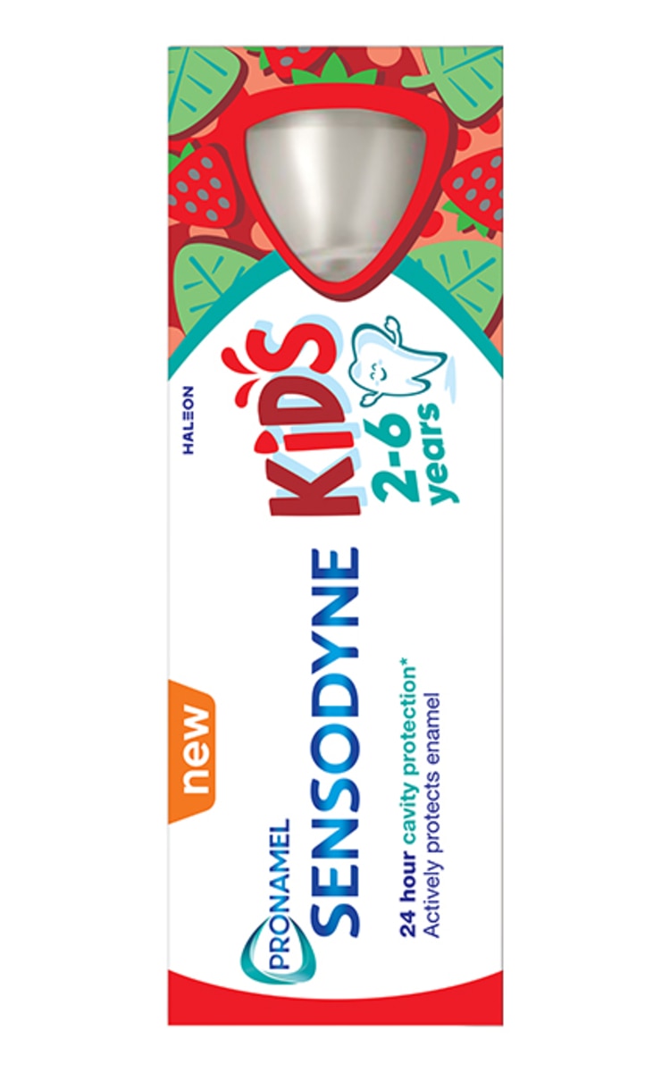 SENSODYNE SENSODYNE Pronamel Kids Berry Twist 2-6 zobu pasta bērniem, 50ml 50 ml