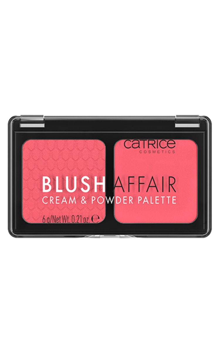 CATRICE CATRICE Blush Affair Cream & Powder Palette vaigu sārtums, 010 Stunning Strawberry, 6g 6 g