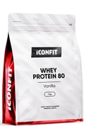  ICONFIT undefined ICONFIT Sūkalu Proteīns 80 – vaniļas, 1kg  
