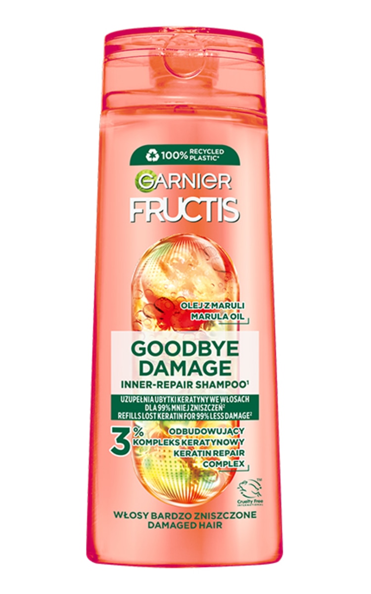 FRUCTIS FRUCTIS Goodbye Damage atjaunojošs šampūns bojātiem matiem, 400ml 400 ml