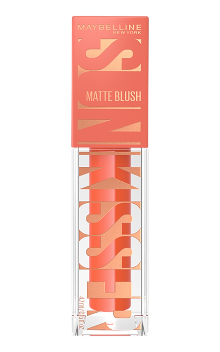 MAYBELLINE MAYBELLINE New York Sunkisser Hazzy Matte vaigu sārtums, 34 Peachy Quench, 4.7ml Peachy Quench