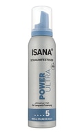 ISANA Power Ultra stipras fiksācijas putas matu veidošanai, 150ml