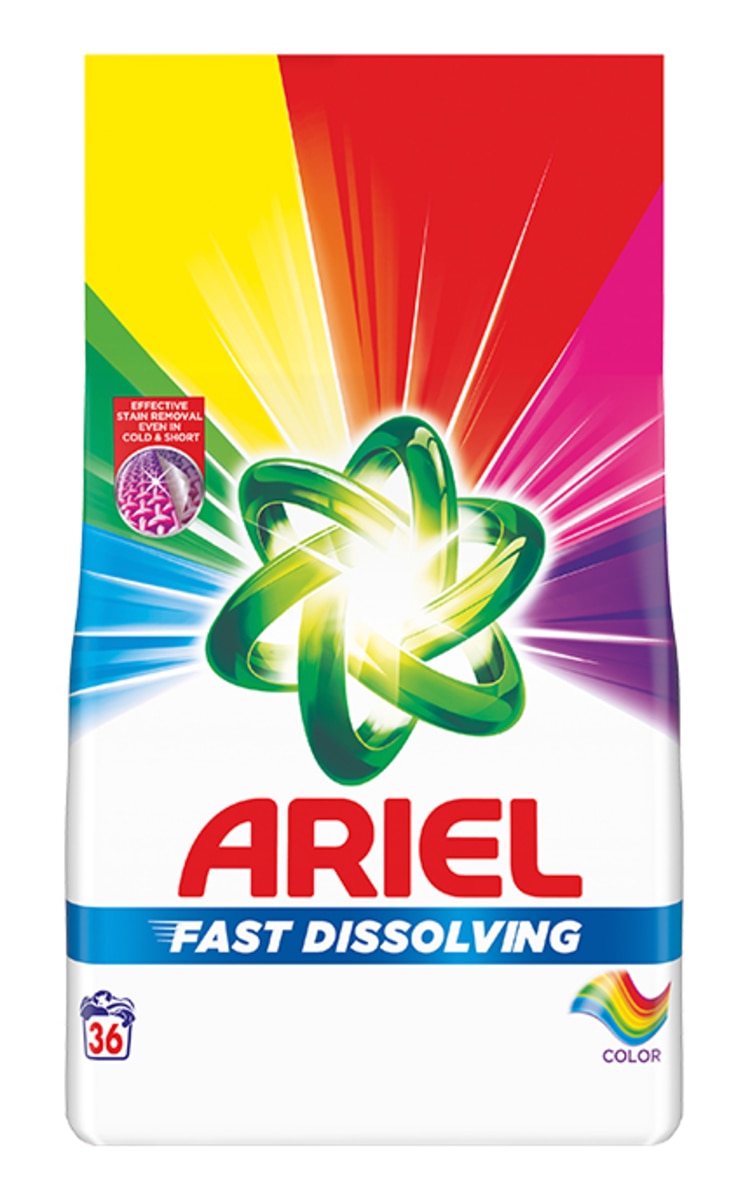 ARIEL ARIEL Fast Dissolving Color стиральный порошок, 1980г 1980 г