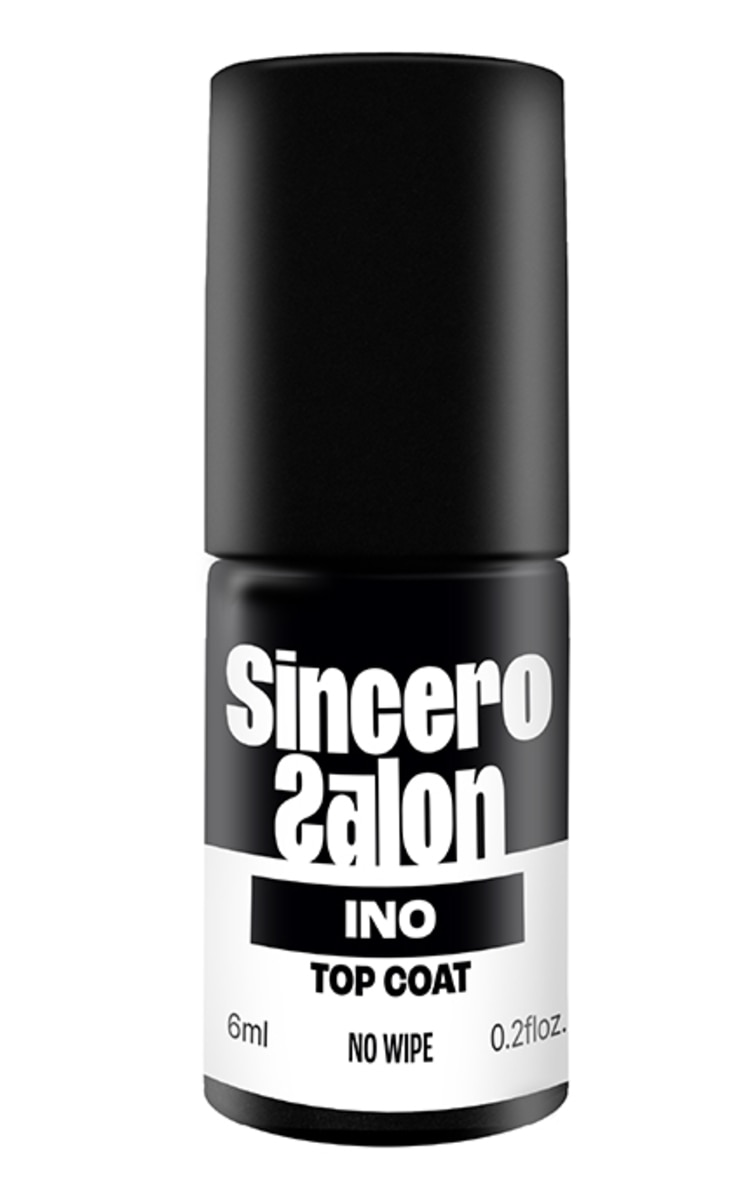 6 MILLILITRS SINCERO SALON SINCERO SALON Super Shiny INO Top Coat gela lakas virskārta, 6ml SINCERO SALON Super Shiny INO Top Coat gela lakas virskārta, 6ml