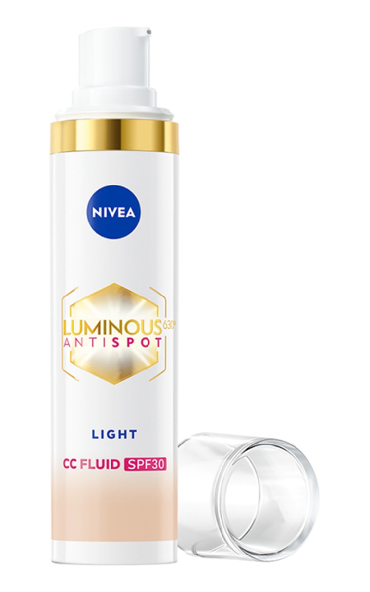 NIVEA VISAGE NIVEA Luminous 630® Antispot CC fluīds ar toni un SPF30, 01 Light, 40ml 40 ml