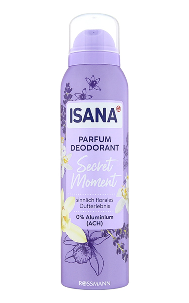 ISANA ISANA Secret Moment izsmidzināms parfimēts dezodorants, 150ml 150 ml