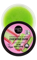  ORGANIC SHOP undefined ORGANIC SHOP Strawberry&Mint Chewing Gum Slime ķermeņa skrubis, 250ml  