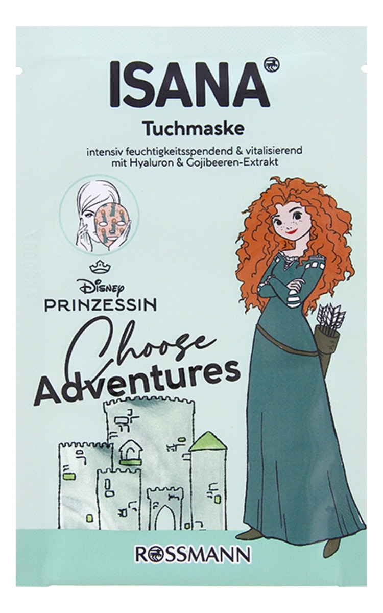 ISANA ISANA Disney Choose Adventures auduma maska sejai, 1gab.