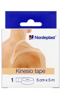 NORDEPLAST Кинезио тейп, 5см х 5м, бежевый