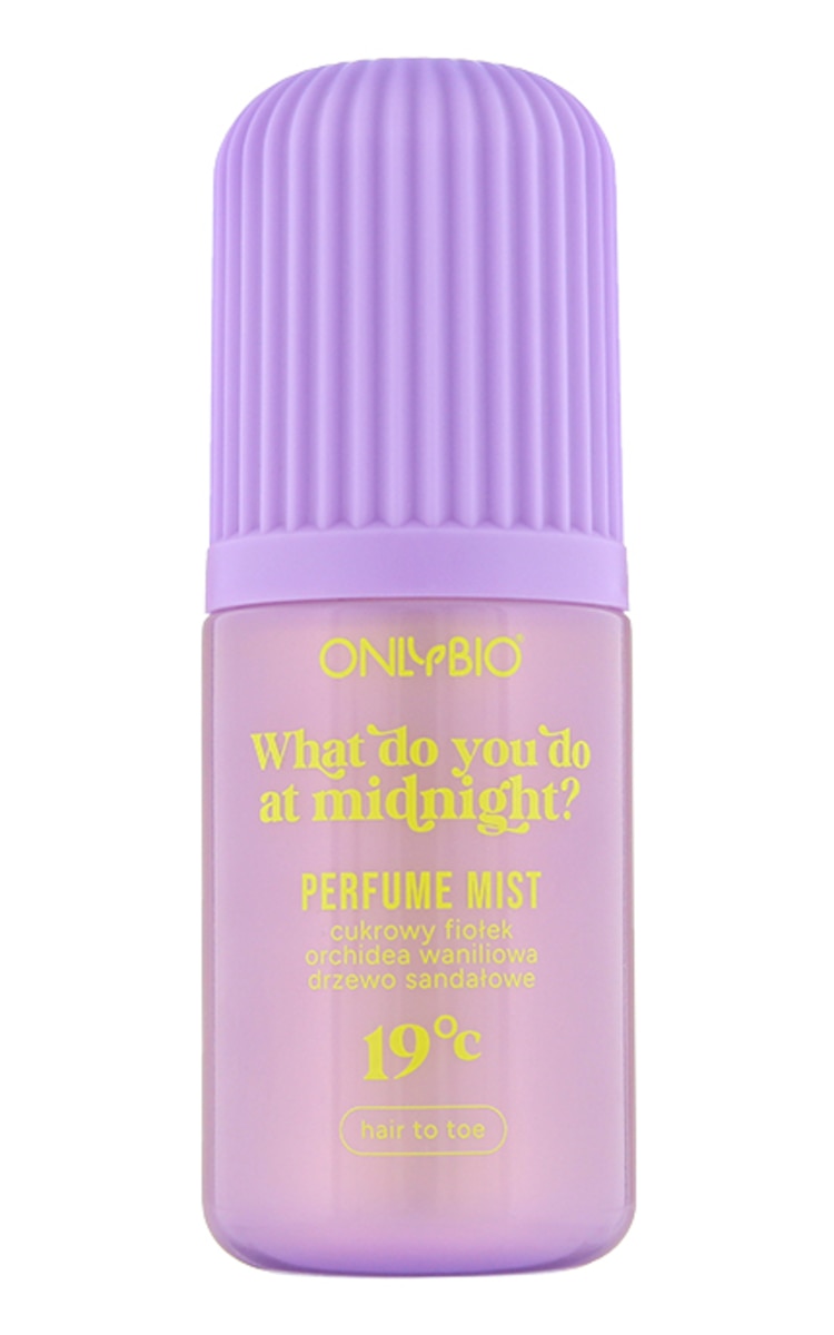  ONLY BIO  ONLY BIO What Do You Do at Midnight parfimēts ķermeņa un matu sprejs, 100ml  ONLY BIO What Do You Do at Midnight parfimēts ķermeņa un matu sprejs, 100ml