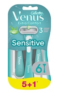  GILLETTE undefined GILLETTE Venus Sensitive Comfort vienreizlietojamie skuvekļi, 6gab. 