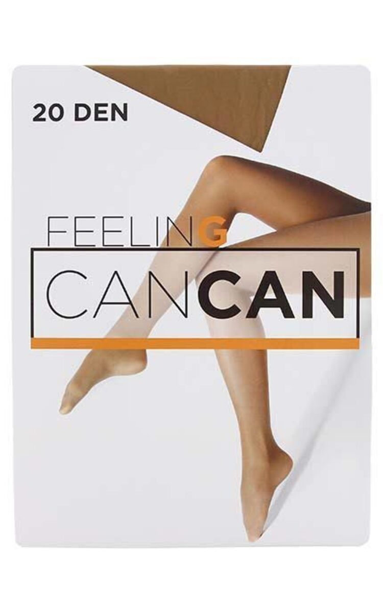 CANCAN Feeling 20den zeķbikses, Naturale, izmērs 4 1 PCS