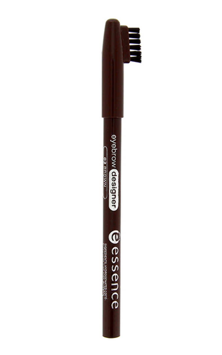 ESSENCE ESSENCE Kарандаш для бровей, 02 dark brown Matt Dark Grey Mocha