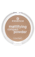 ESSENCE Mattifying матирующая компактная пудра, 02 soft beige, 12г