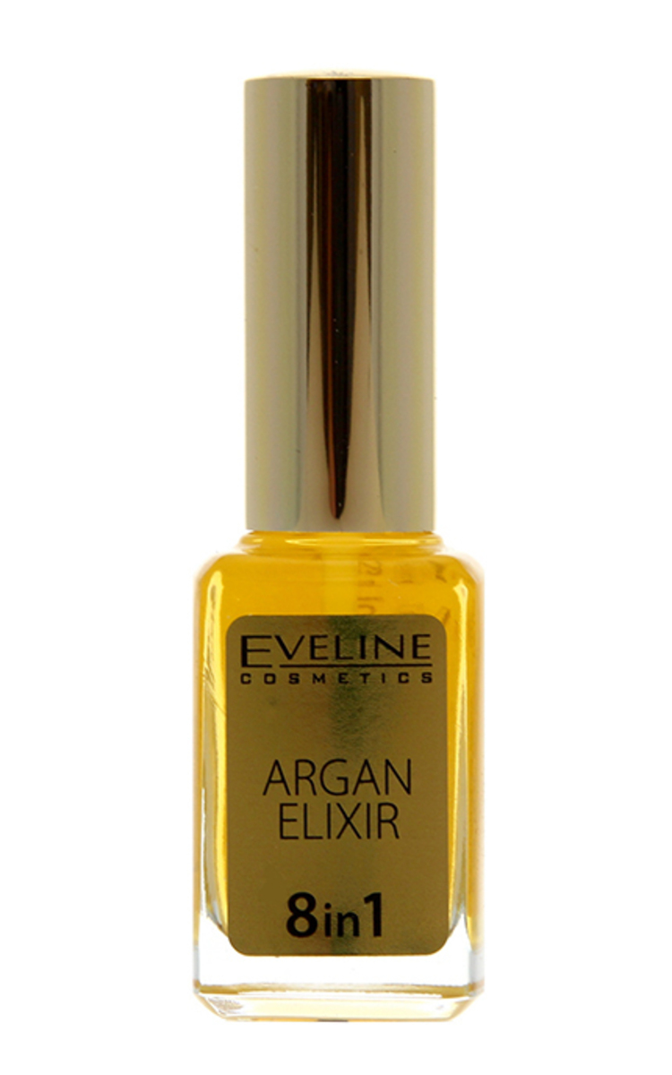 EVELINE EVELINE Nail Therapy Argan Elixir 8in1 eļļa nagiem un kutikulām, 12ml 12 ml