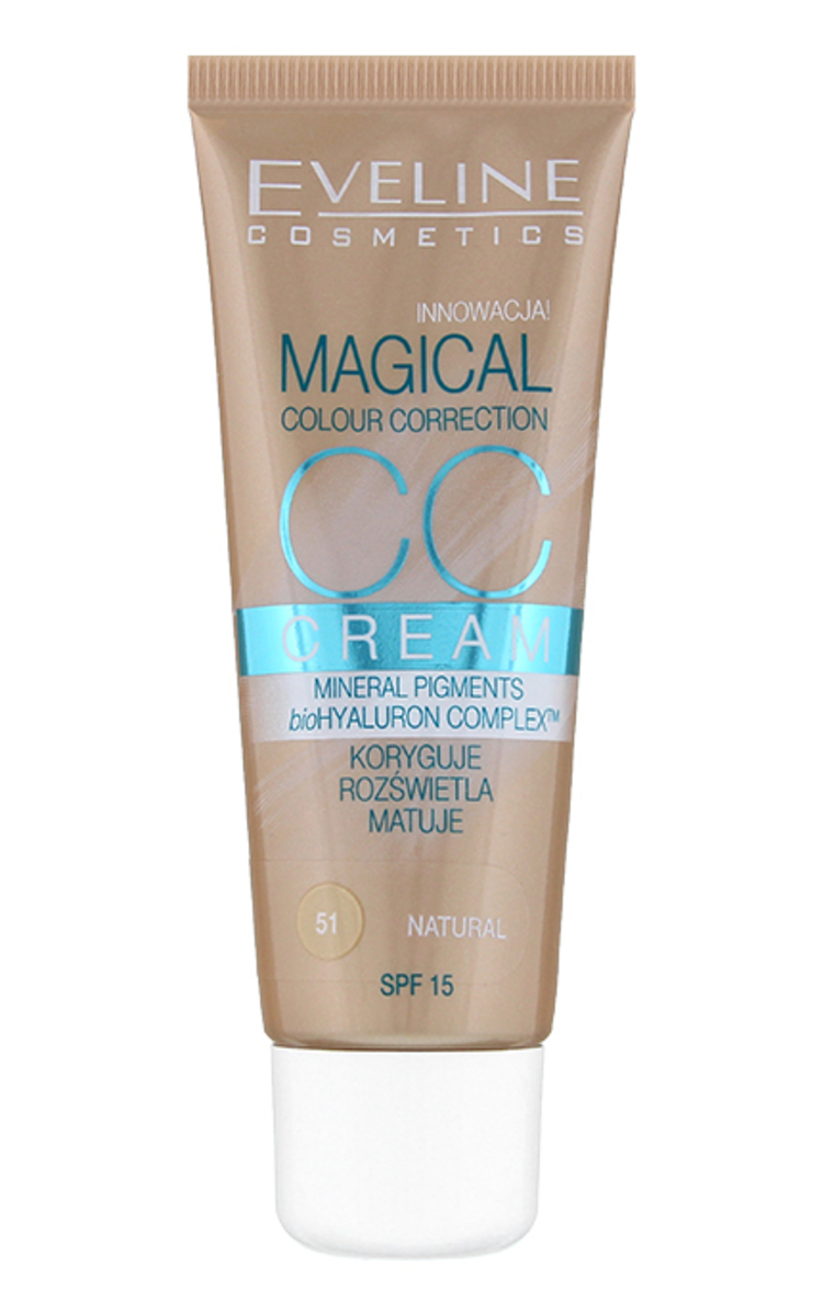 EVELINE EVELINE CC Magical tonālais krēms, 51 Natural, 30ml Natural