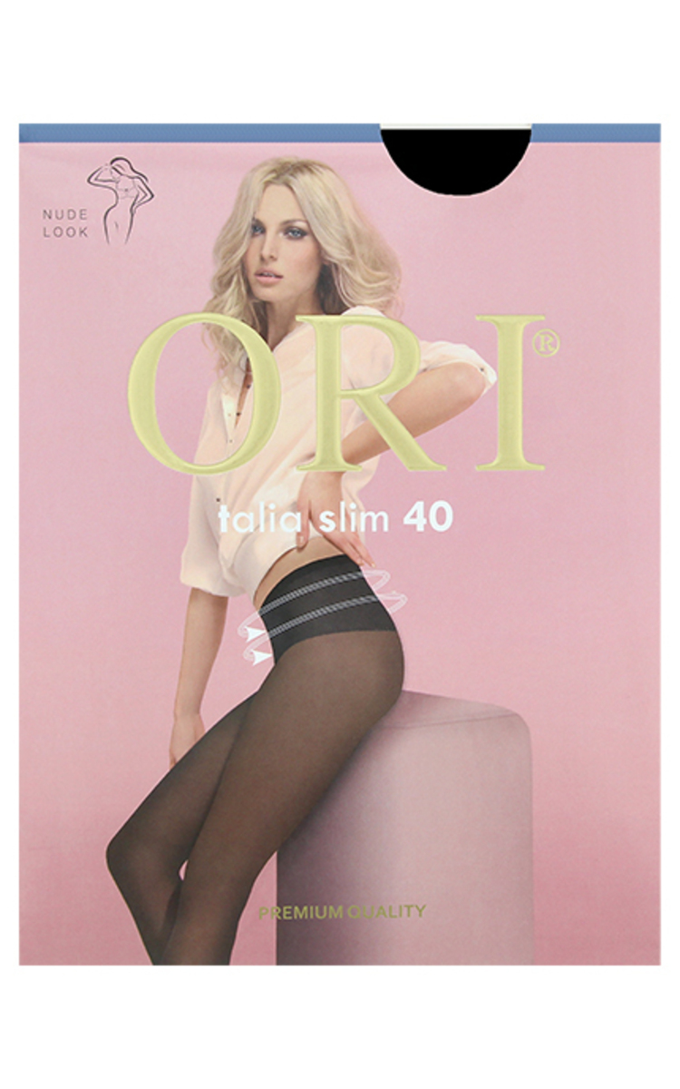 ORI Talia 40den zeķbikses, Nero, izmērs 3 1 PCS