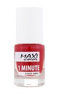 MAXI COLOR 1 Minute быстросохнущий лак для ногтей 036, 6мл