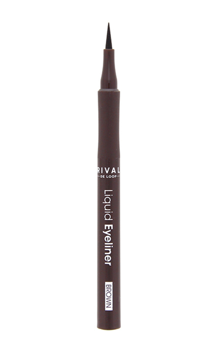 RIVAL DE LOOP RIVAL DE LOOP Liquid Eyeliner acu laineris, 02 Brown Brown