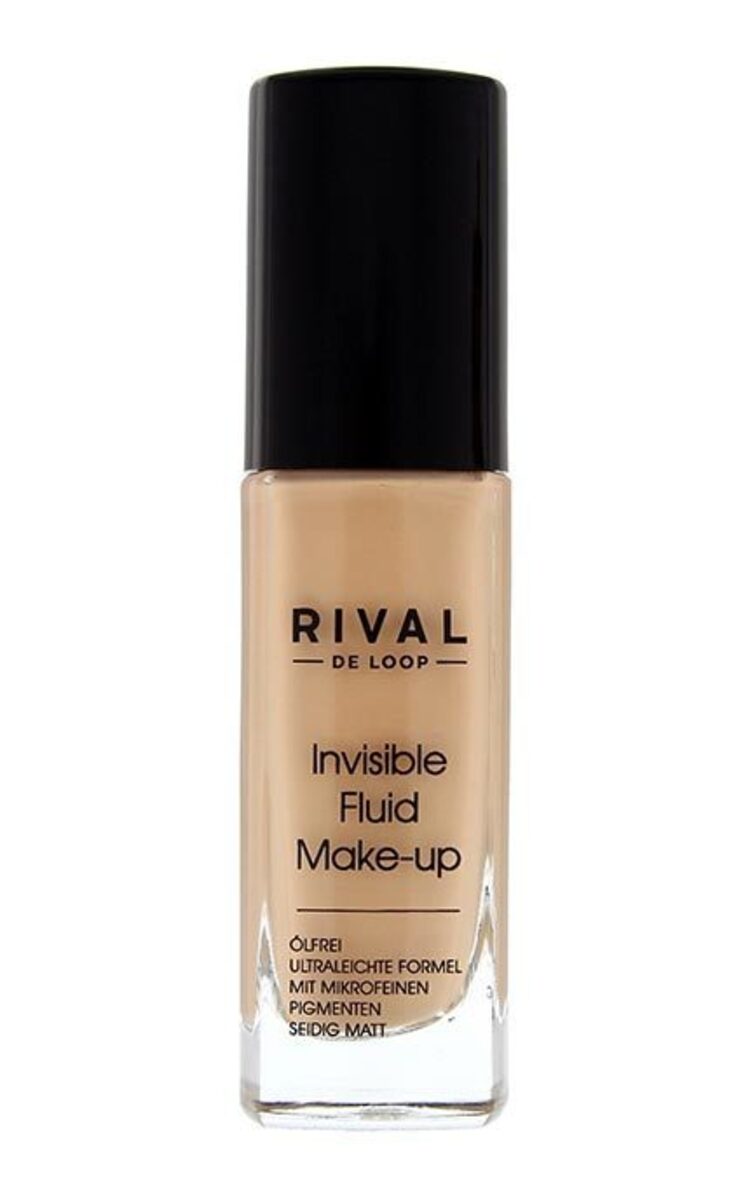 RIVAL DE LOOP RIVAL DE LOOP Invisible Fluid tonālais krēms, 02 white coffee, 30ml White Coffee