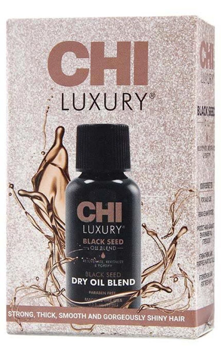 CHI LUXURY CHI LUXURY Black Seed Oil масло чёрного тмина для волос, 15мл 15 мл