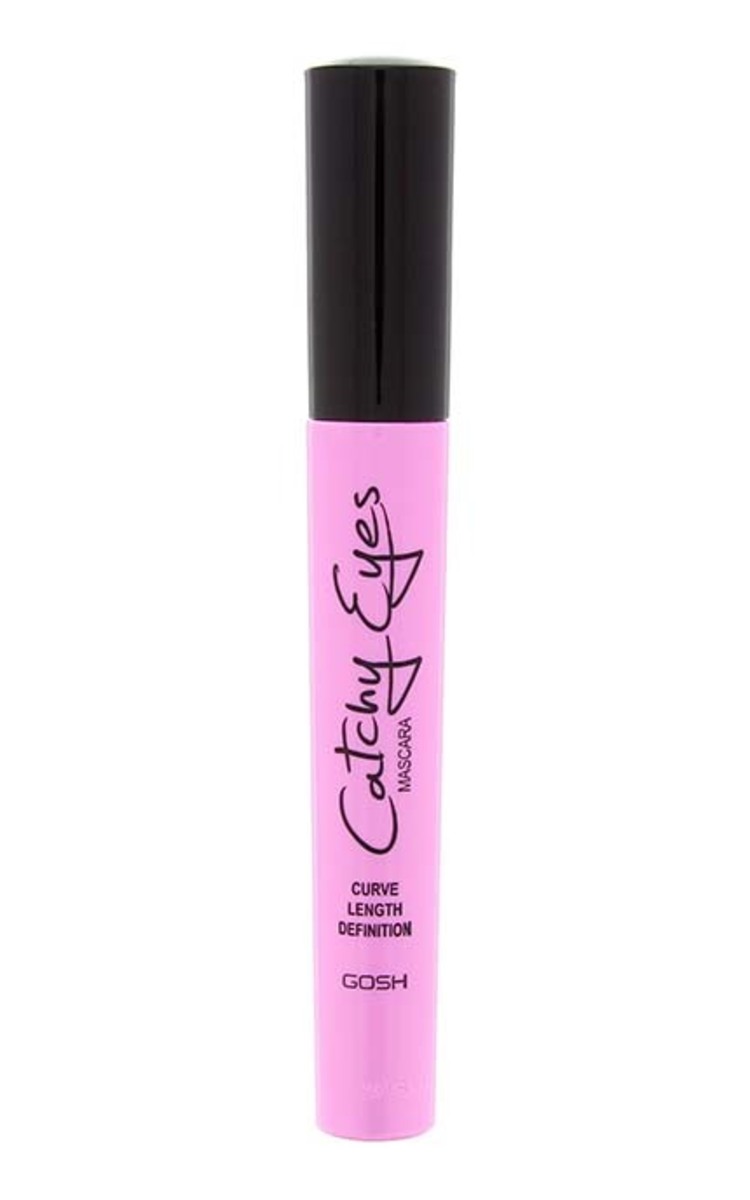 GOSH GOSH Catchy Eyes Mascara skropstu tuša, Black, 8ml Ultra Black